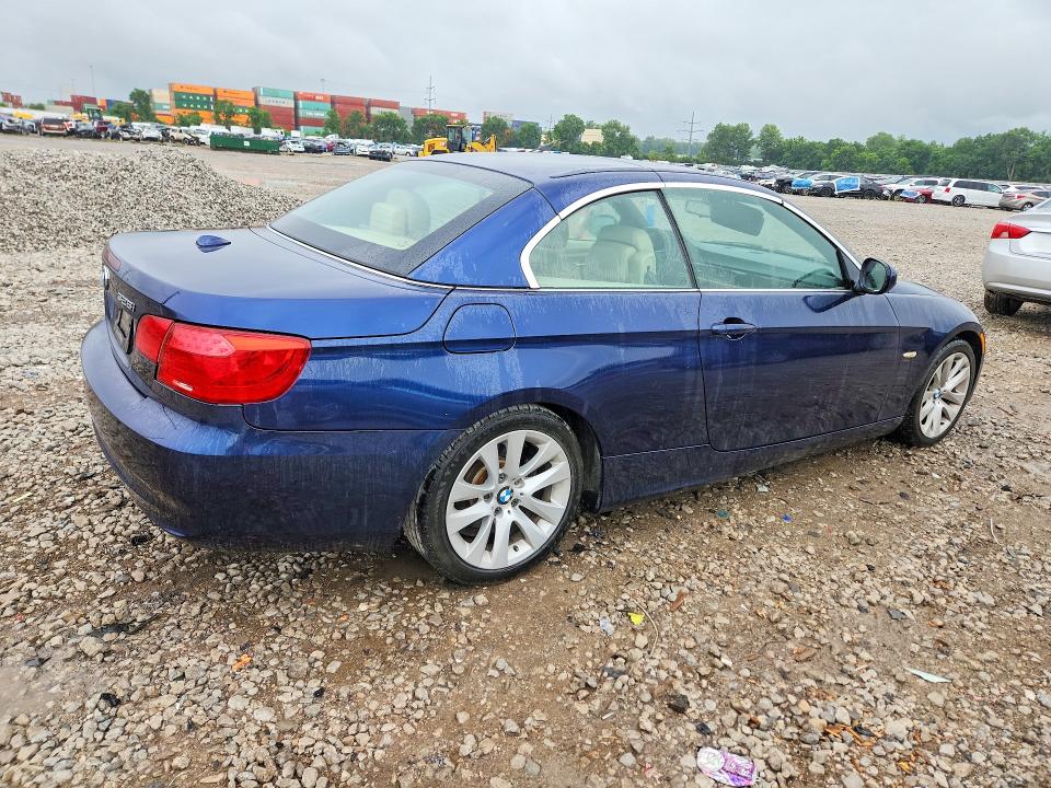 2012 BMW 3er VIN WBADW3C52CE446731 COPART salvage auction — MINOR DENT/SCRATCHES, OH - CERTIFICATE OF TITLE, sold $1,550 on 2026-07-31 (photo 3)