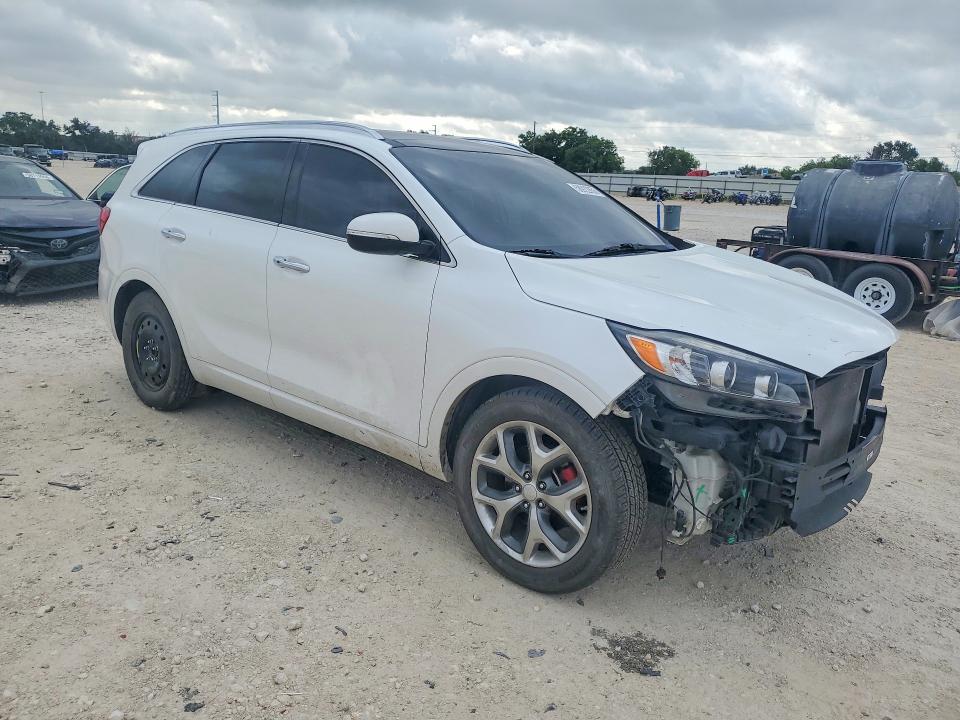 2016 Kia Sorento VIN 5XYPK4A56GG039626 COPART salvage auction — FRONT END, TX - SALVAGE VEHICLE TITLE (P), sold $4,200 on 2026-07-02 (photo 4)