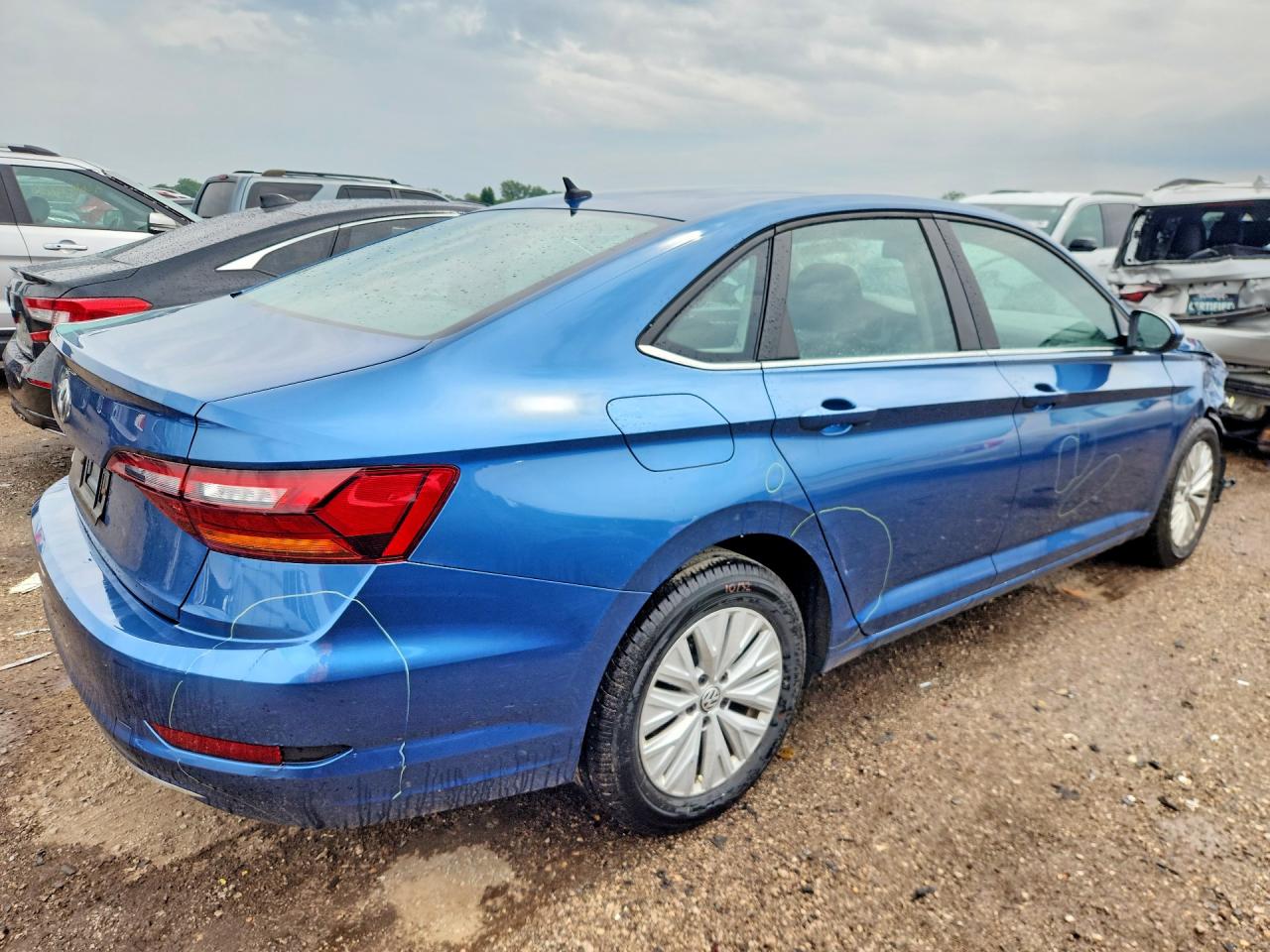 2019 Volkswagen Jetta VIN 3VWC57BUXKM194511 COPART salvage auction — Front End, WV - SALVAGE CERTIFICATE, sold $2,550 on 2026-06-25 (photo 3)