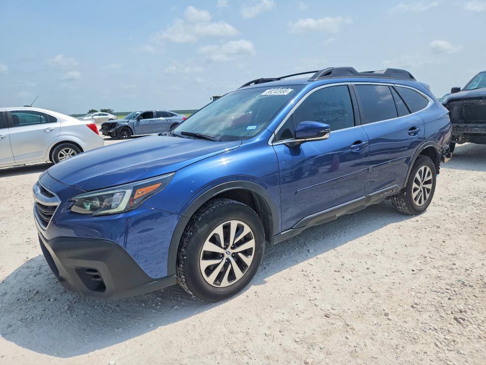 2022 Subaru VIN 4S4BTAFC6N3107594 COPART salvage auction — REAR END, Tx - Salvage Vehicle Title, sold $8,100 on 2026-07-02 (photo 1)