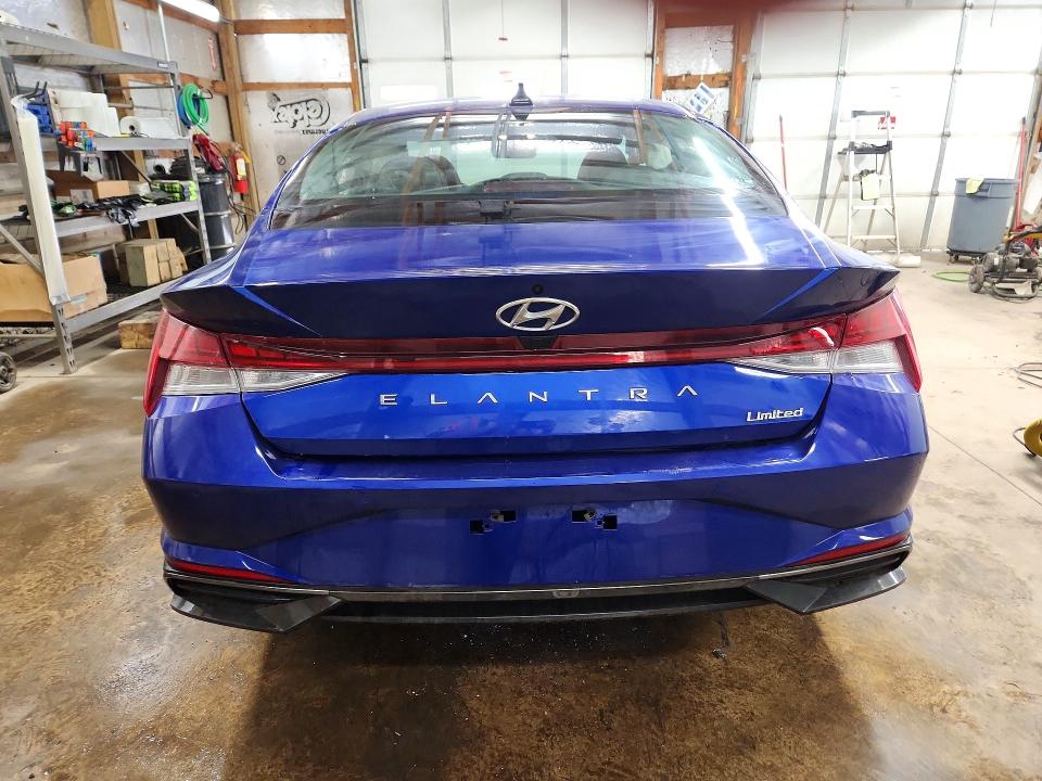 2023 Hyundai Elantra VIN KMHLP4AGXPU600180 COPART salvage auction — SIDE, Il - Salvage Certificate, sold $6,400 on 2026-07-27 (photo 6)