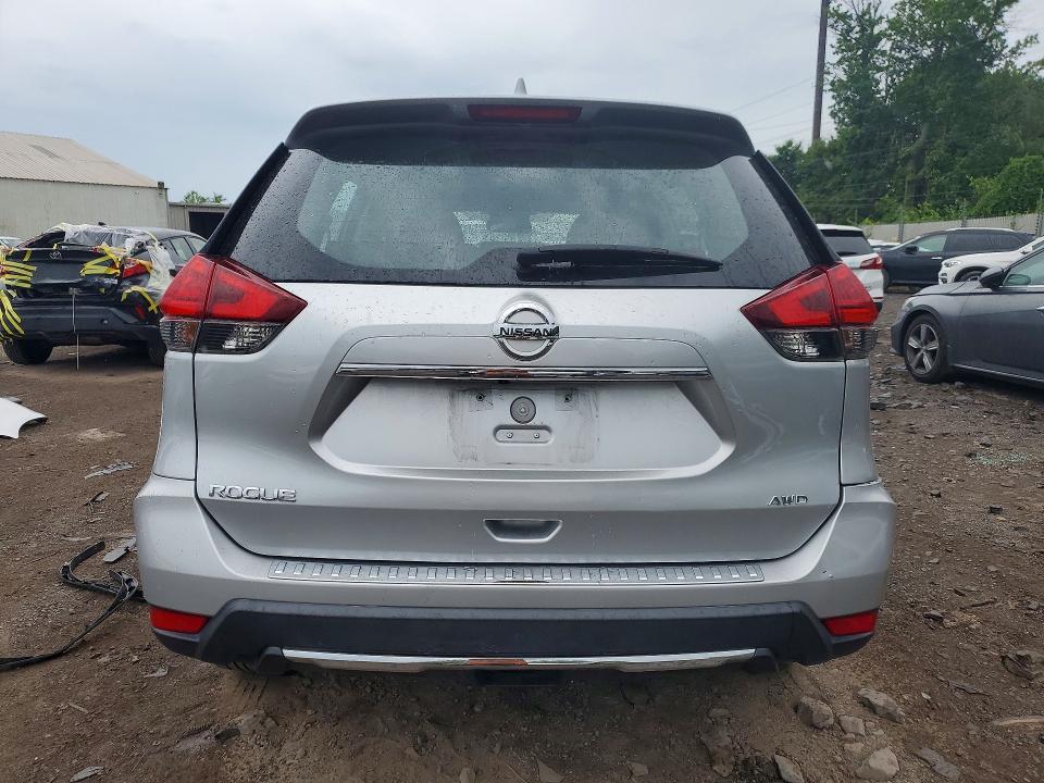 2017 Nissan Rogue VIN KNMAT2MV4HP562113 COPART salvage auction — FRONT END, Pa - Certificate Of Salvage, sold $1,200 on 2026-07-29 (photo 6)