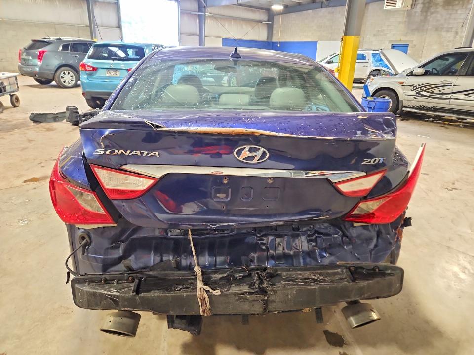 2012 Hyundai VIN 5NPEC4AB4CH441299 COPART salvage auction — REAR END, Pa - Certificate Of Salvage, sold $575 on 2026-07-06 (photo 6)