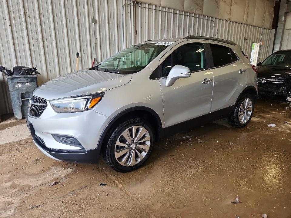 2019 Buick Encore VIN KL4CJESB3KB896799 COPART salvage auction — HAIL, Wi - Certificate Of Title, sold $7,400 on 2026-07-06 (photo 1)