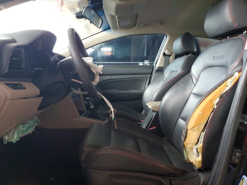 2020 Hyundai Elantra VIN KMHD74LF4LU999638 COPART salvage auction — WATER/FLOOD, Mt - Cert Of Title-Rebuilt Salvage, sold $1,200 on 2026-07-31 (photo 7)