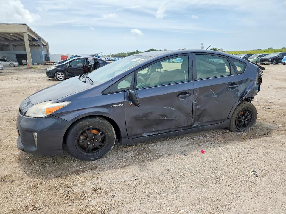 2012 Toyota Prius VIN JTDKN3DU1C1554901 COPART salvage auction — REAR END, Fl - Cert Of Title Slvg Rebuildable, sold $15 on 2026-07-30 (photo 1)