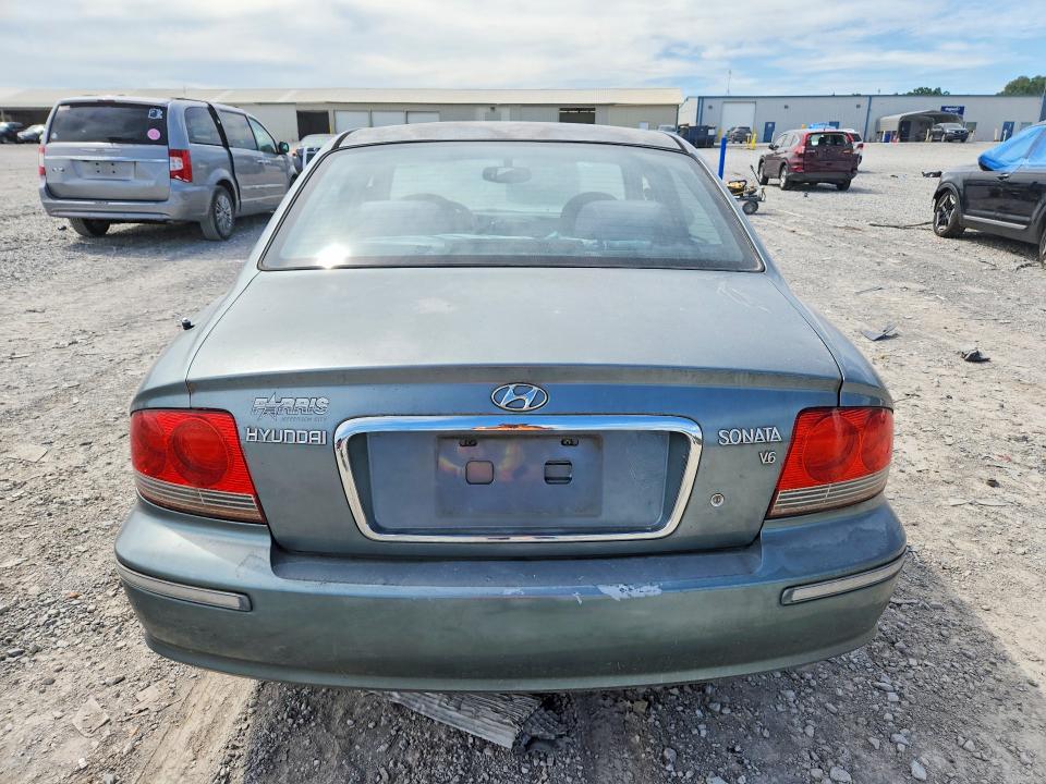 2005 Hyundai Sonata VIN KMHWF35H25A189174 COPART salvage auction — FRONT END, Tn - Salvage Certificate, sold $150 on 2026-07-16 (photo 6)