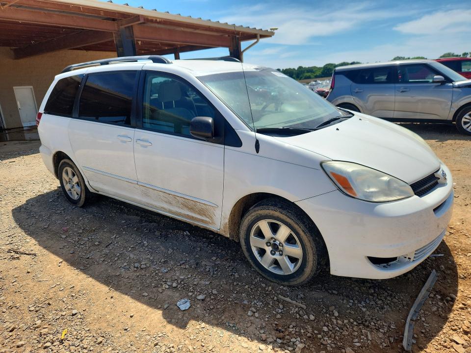 2004 Toyota Sienna VIN 5TDZA23C64S127540 COPART salvage auction — SIDE, Al - Cert Of Title-Salvage Title, sold $675 on 2026-07-08 (photo 4)