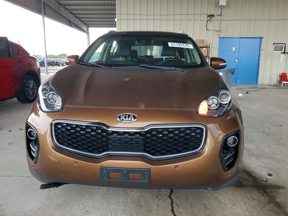 2017 Kia Sportage VIN KNDPNCAC4H7106416 COPART salvage auction — REAR END, Nc - Salvage Cert-Rebuilt, sold $2,750 on 2026-07-15 (photo 5)