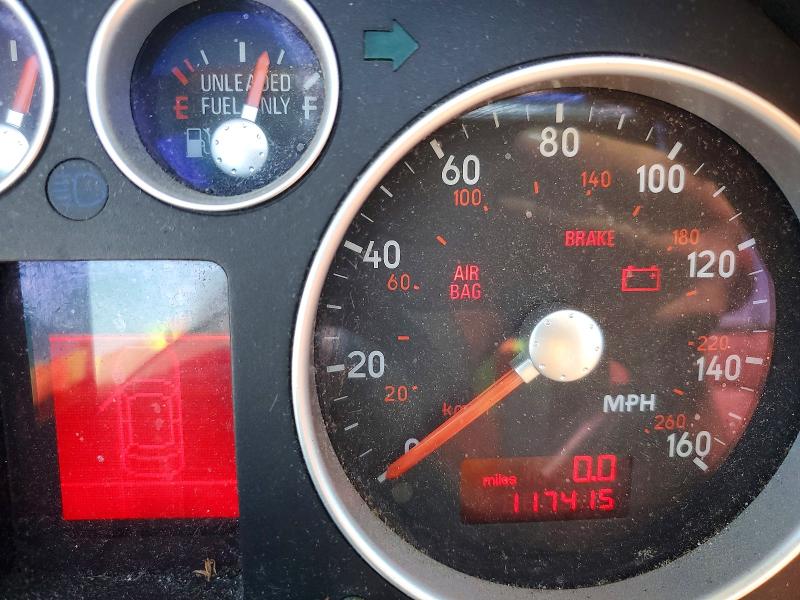 2001 Audi Tt quattro VIN TRUUT28NX11043329 COPART salvage auction — MECHANICAL, CA - SALVAGE CERTIFICATE, sold $475 on 2026-07-27 (photo 9)