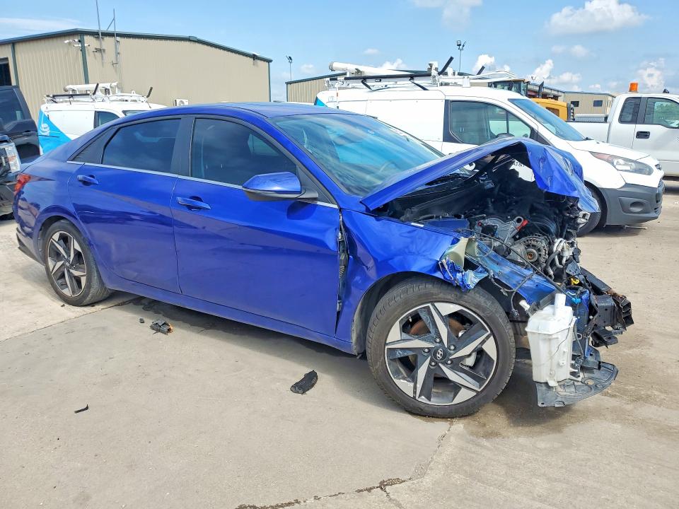2023 Hyundai Elantra VIN KMHLP4AG4PU620747 COPART salvage auction — FRONT END, Tx - Certificate Of Title, sold $450 on 2026-07-16 (photo 4)