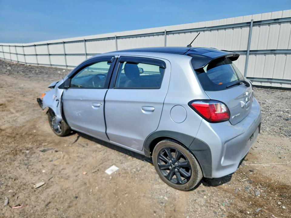 2024 Mitsubishi Mirage VIN ML32AWHJ1RH015002 COPART salvage auction — FRONT END, VA - CERT OF TITLE - SALVAGE, sold $1,200 on 2026-07-29 (photo 2)