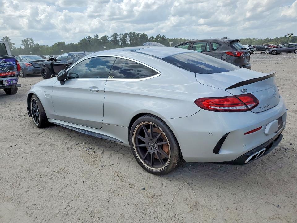 2021 Mercedes-benz C-klasse amg VIN W1KWJ8HB8MG054502 COPART salvage auction — WATER/FLOOD, Tx - Salvage Title-Flood Damage, sold $14,200 on 2026-07-24 (photo 2)