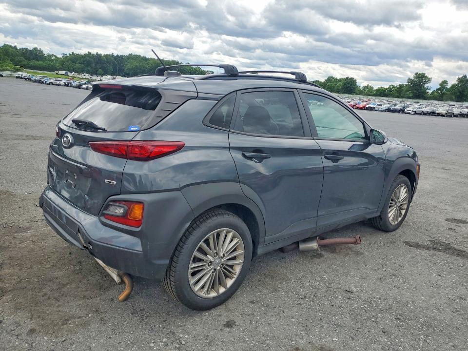 2021 Hyundai Kona VIN KM8K2CAA8MU736612 COPART salvage auction — REAR END, Pa - Certificate Of Salvage, sold $3,300 on 2026-07-28 (photo 3)
