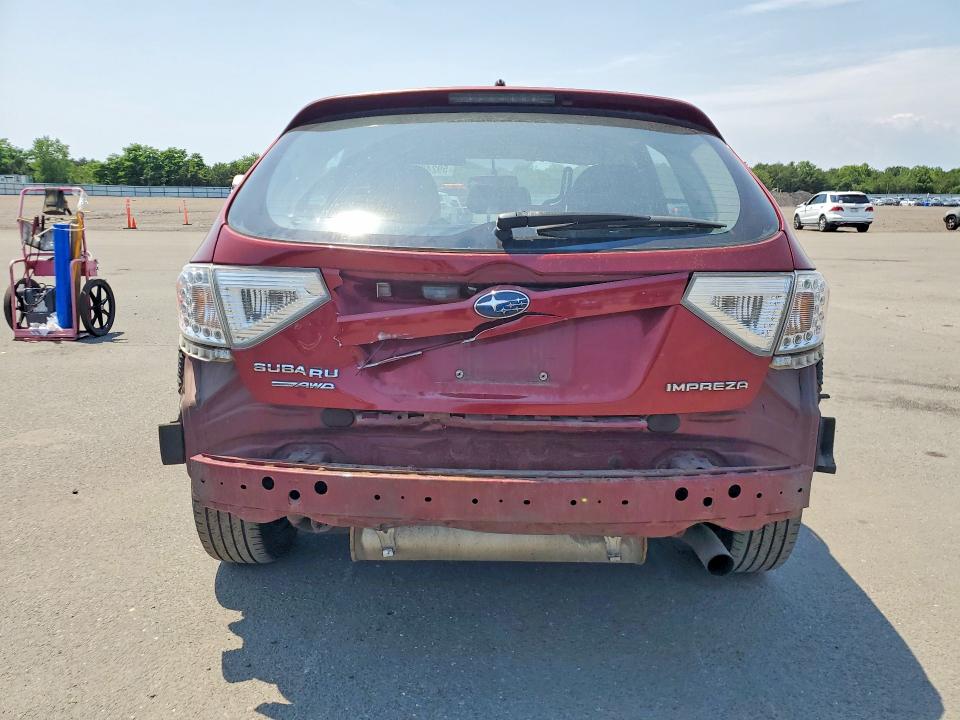 2011 Subaru Impreza VIN JF1GH6A68BH830765 COPART salvage auction — REAR END, NY - MV-907A SALVAGE CERTIFICATE, sold $375 on 2026-07-20 (photo 6)