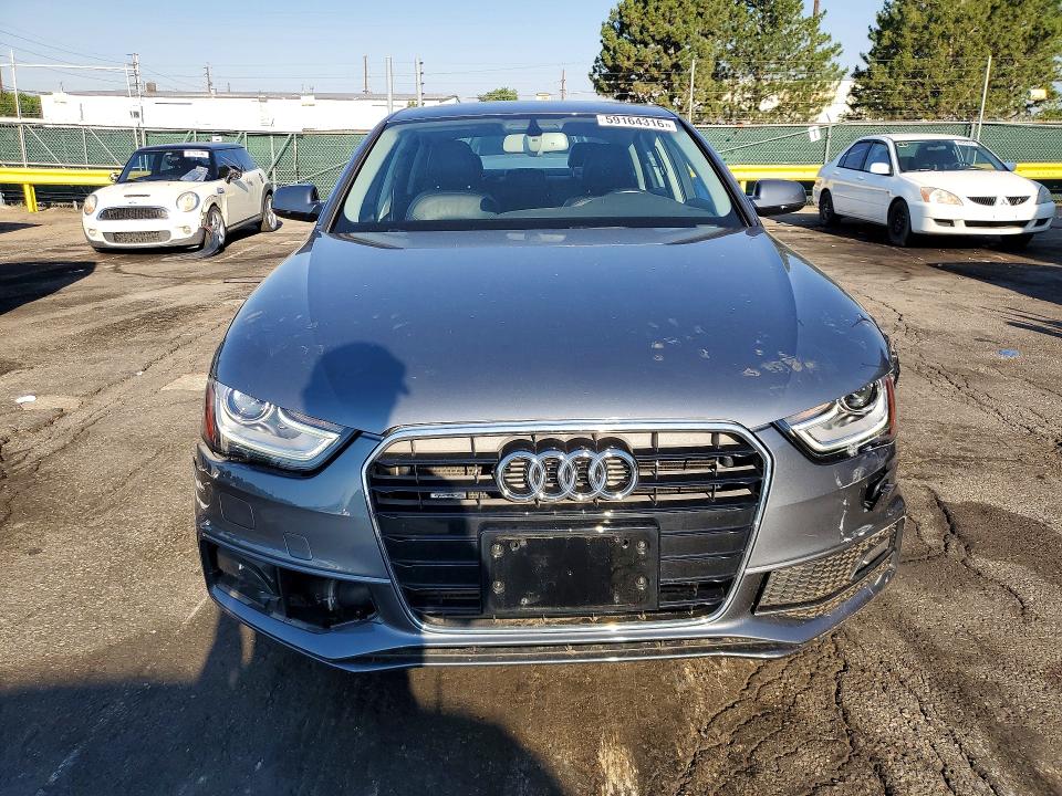 2016 Audi A4 VIN WAUHFAFL4GN012798 COPART salvage auction — FRONT END, CO - PUBLIC - SALVAGE TITLE (P), sold $6,800 on 2026-07-07 (photo 5)