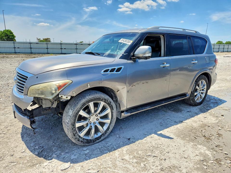 2012 Infiniti VIN JN8AZ2NC1C9316195 COPART salvage auction — FRONT END, Il - Salvage Certificate, sold $1,000 on 2026-07-13 (photo 1)