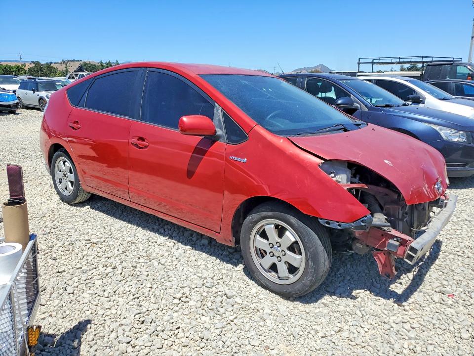 2007 Toyota Prius VIN JTDKB20U173273460 COPART salvage auction — FRONT END, Ca - Salvage Certificate, sold $60 on 2026-07-28 (photo 4)