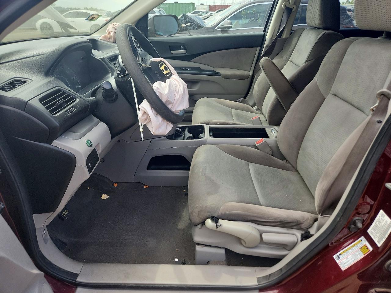 2013 Honda CR-V VIN 5J6RM4H56DL054064 COPART salvage auction — Front End, IL - SALVAGE CERTIFICATE, sold $2,700 on 2026-07-09 (photo 7)