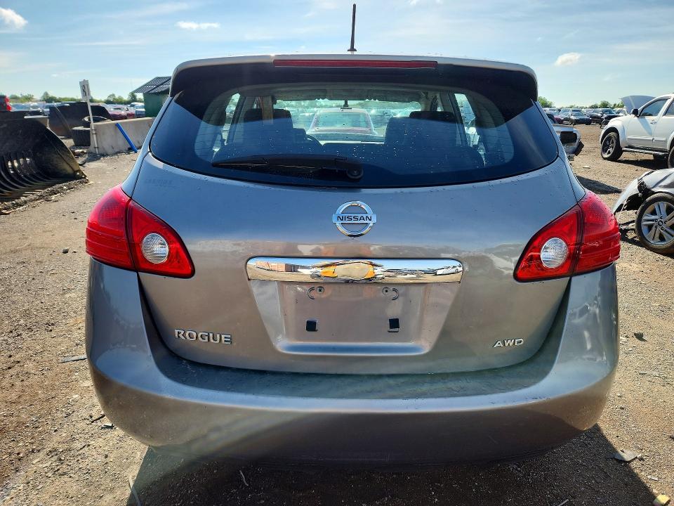 2011 Nissan Rogue sport VIN JN8AS5MV2BW269073 COPART salvage auction — FRONT END, IL - SALVAGE CERTIFICATE, sold $350 on 2026-07-16 (photo 6)