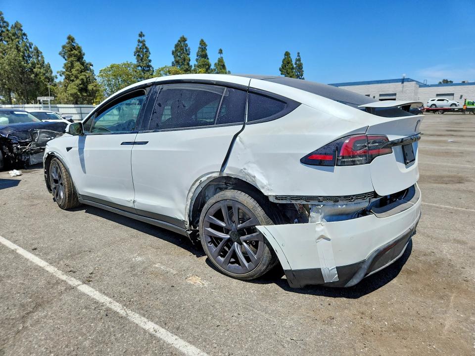 2022 Tesla Model x VIN 7SAXCDE56NF351556 COPART salvage auction — REAR END, Wa - Bill Of Sale (P), sold $14,000 on 2026-07-14 (photo 2)