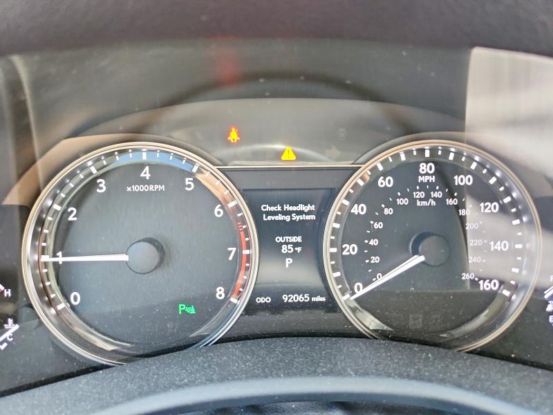2014 Lexus VIN JTHCE1BL1E5025512 COPART salvage auction — FRONT END, Md - Cert Of Salvage < 75% Damage, sold $5,600 on 2026-07-07 (photo 9)