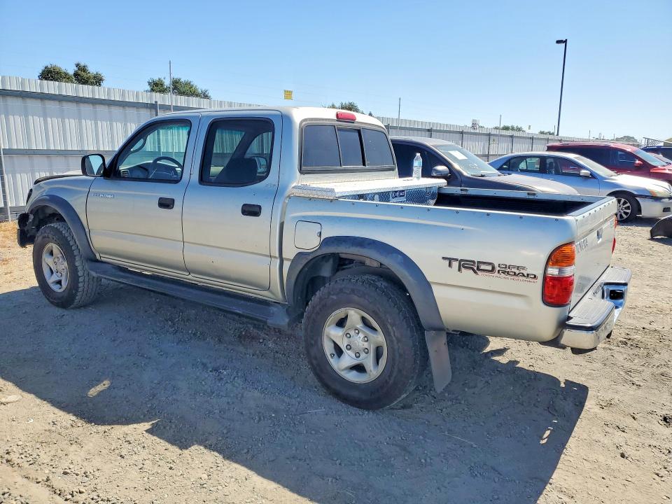 2002 Toyota Tacoma VIN 5TEGN92N42Z894763 COPART salvage auction — FRONT END, CA - SALVAGE CERTIFICATE, sold $20 on 2026-07-21 (photo 2)