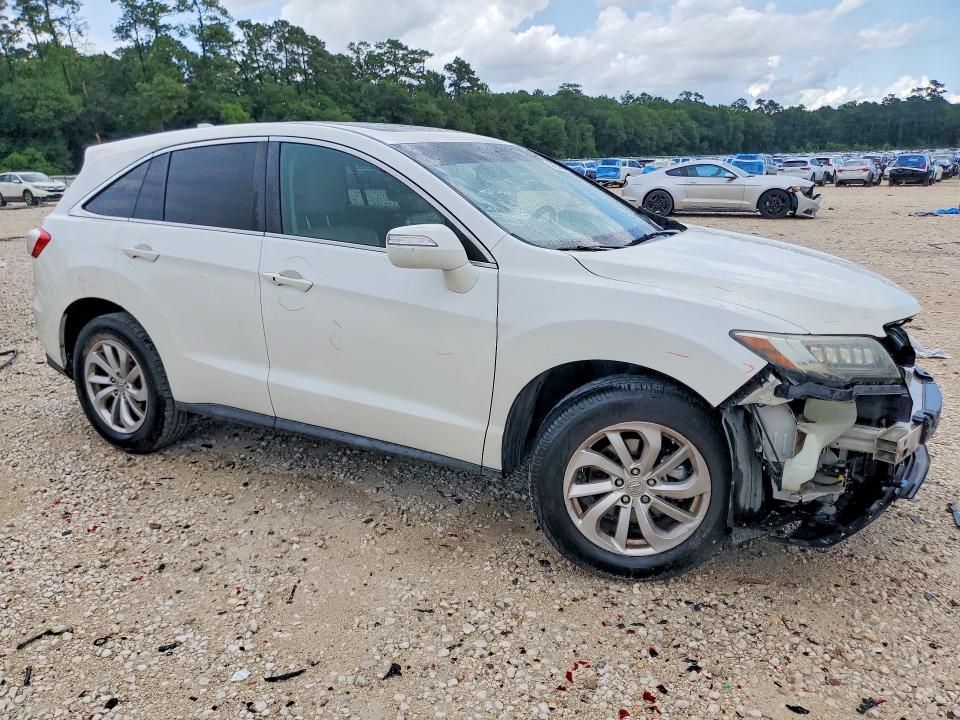 2016 Acura Rdx VIN 5J8TB3H30GL019603 COPART salvage auction — FRONT END, Tx - Certificate Of Title, sold $1,600 on 2026-07-24 (photo 4)