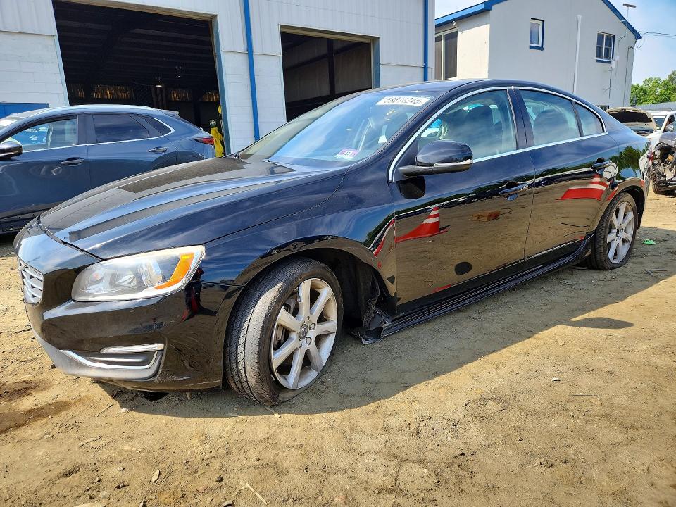 2016 Volvo S60 VIN YV1612TK3G1399923 COPART salvage auction — SIDE, Nj - Cert Of Title-Salvage, sold $850 on 2026-07-22 (photo 1)
