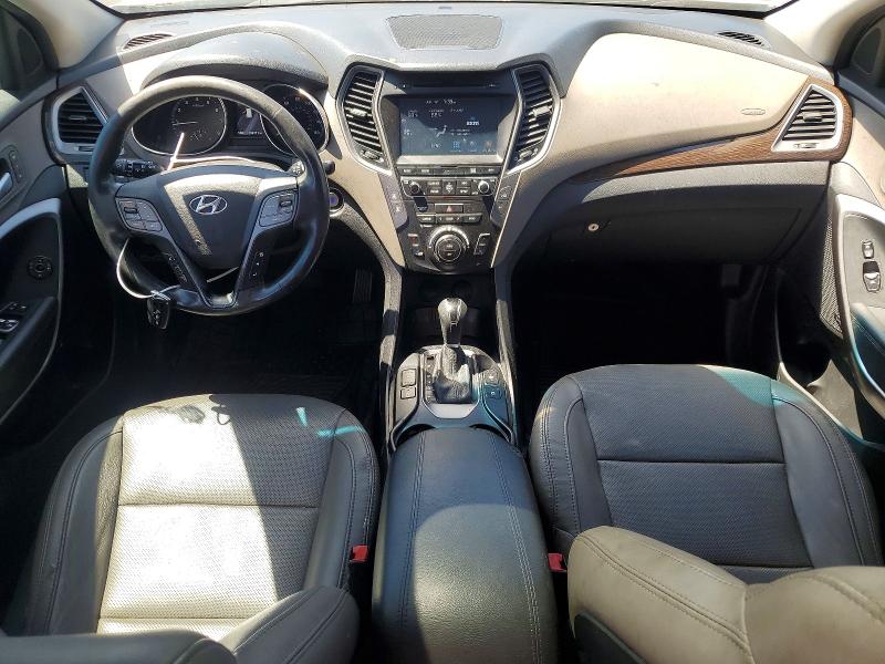 2017 Hyundai Santa fe VIN 5XYZW4LA7HG447688 COPART salvage auction — FRONT END, Ca - Salvage Certificate, sold $2,900 on 2026-07-08 (photo 8)