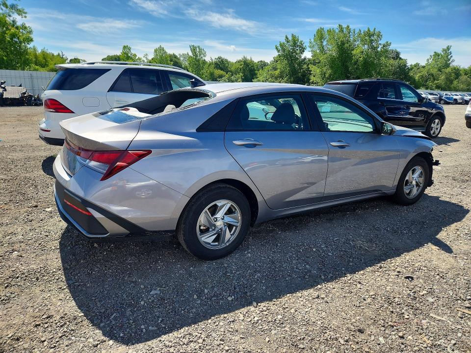 2026 Hyundai Elantra VIN KMHLL4DG2TU115842 COPART salvage auction — FRONT END, Ma - Certificate Of Title (P), sold $5,800 on 2026-07-29 (photo 3)