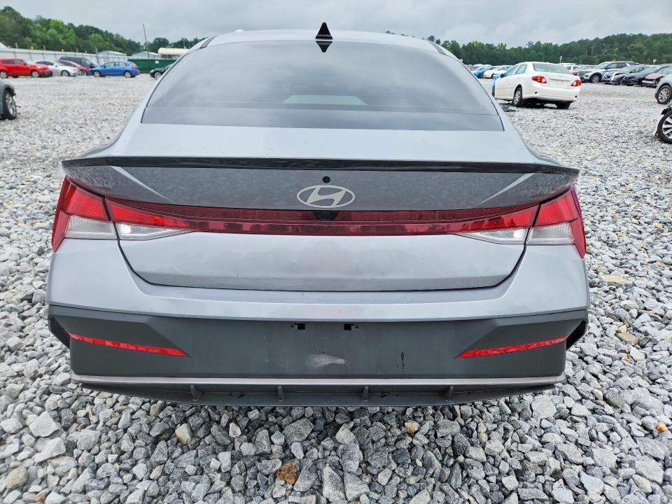 2025 Hyundai Elantra VIN KMHLM4DG1SU047206 COPART salvage auction — REAR END, Ga - Cert Of Title-Salvage, sold $275 on 2026-07-30 (photo 6)