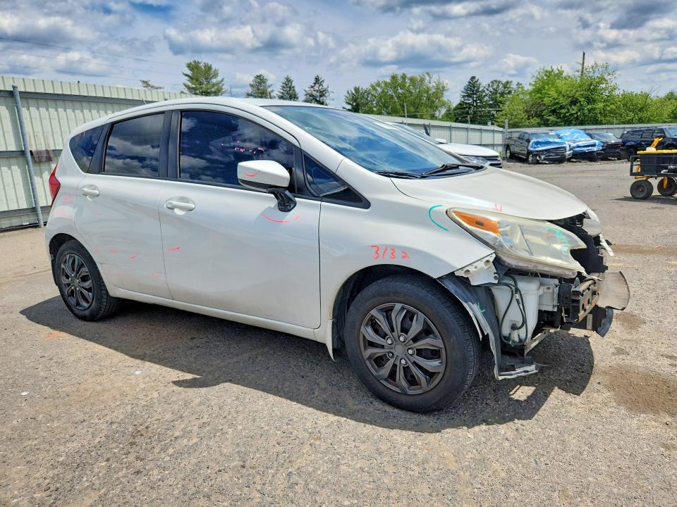 2016 Nissan Versa VIN 3N1CE2CP0GL394666 COPART salvage auction — FRONT END, Pa - Certificate Of Salvage, sold $1,100 on 2026-07-02 (photo 4)