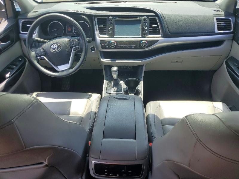 2017 Toyota Highlander VIN 5TDJZRFH5HS514222 COPART salvage auction — SIDE, Ca - Salvage Certificate, sold $6,100 on 2026-07-06 (photo 8)