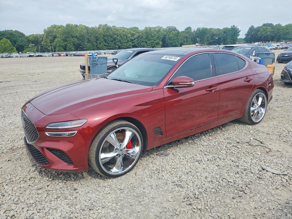 2025 Genesis G70 VIN KMTG34SC1SU144674 — COPART salvage auction photo