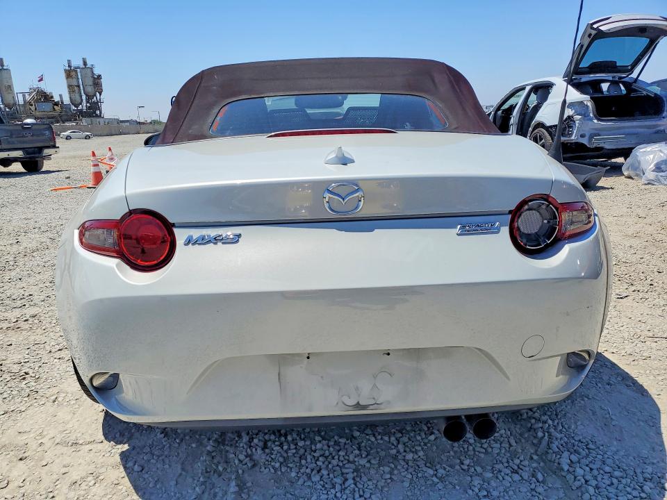 2018 Mazda VIN JM1NDAD75J0203877 COPART salvage auction — FRONT END, CA - SALVAGE CERTIFICATE, sold $3,350 on 2026-07-28 (photo 6)