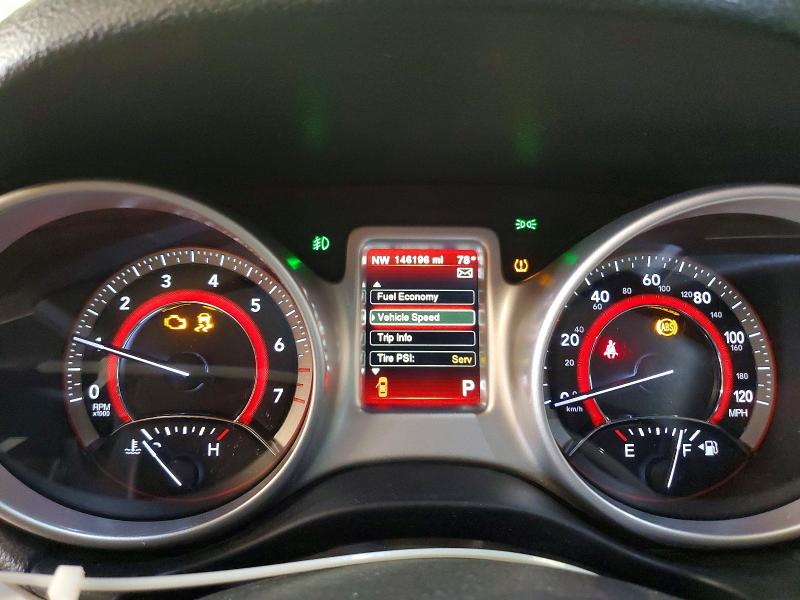2018 Dodge Journey VIN 3C4PDDEG8JT353431 COPART salvage auction — FRONT END, Salvage Title, sold $200 on 2026-07-31 (photo 9)