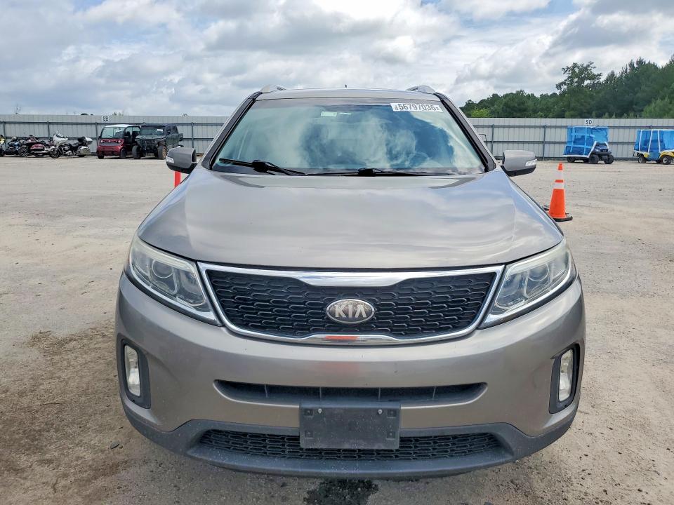2014 Kia Sorento VIN 5XYKT4A63EG467425 COPART salvage auction — REAR END, Sc - Cert Of Title-Salvage, sold $875 on 2026-07-29 (photo 5)