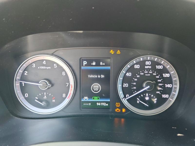 2018 Hyundai Sonata VIN 5NPE34AFXJH707599 COPART salvage auction — UNDERCARRIAGE, Il - Cert Of Title-Rebuilt, sold $3,000 on 2026-07-06 (photo 9)
