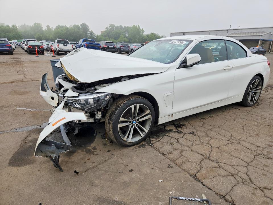 2019 BMW 4er VIN WBA4Z3C50KEC58511 COPART salvage auction — FRONT END, Ct - Cert Of Title-Salvage, sold $3,000 on 2026-07-10 (photo 1)