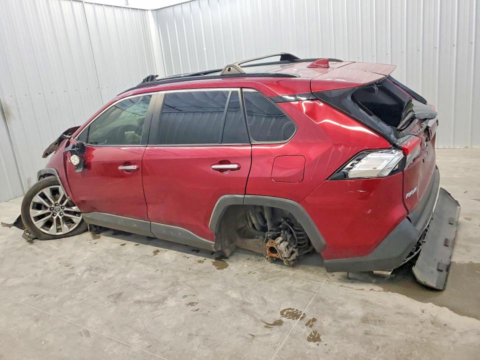 2019 Toyota Rav4 VIN JTMY1RFV4KD515618 COPART salvage auction — ROLLOVER, Sc - Cert Of Title-Dlr Only >25%, sold $150 on 2026-07-28 (photo 2)