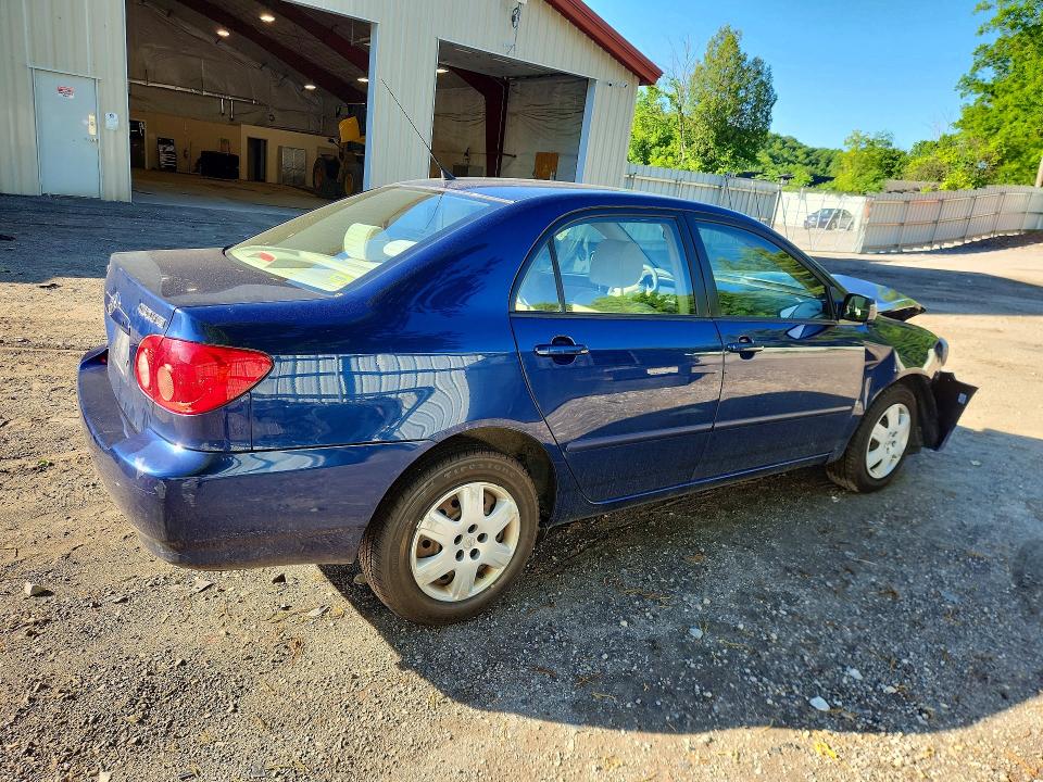 2007 Toyota Corolla VIN JTDBR32E170126743 COPART salvage auction — FRONT END, WV - SALVAGE CERTIFICATE, sold $275 on 2026-07-27 (photo 3)