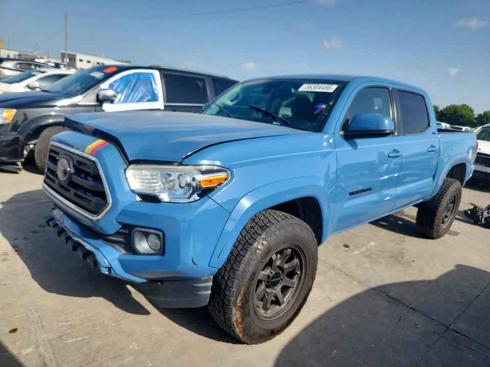 2019 Toyota Tacoma VIN 3TMAZ5CN6KM097283 COPART salvage auction — FRONT END, Tx - Salvage Vehicle Title, sold $13,100 on 2026-07-09 (photo 1)