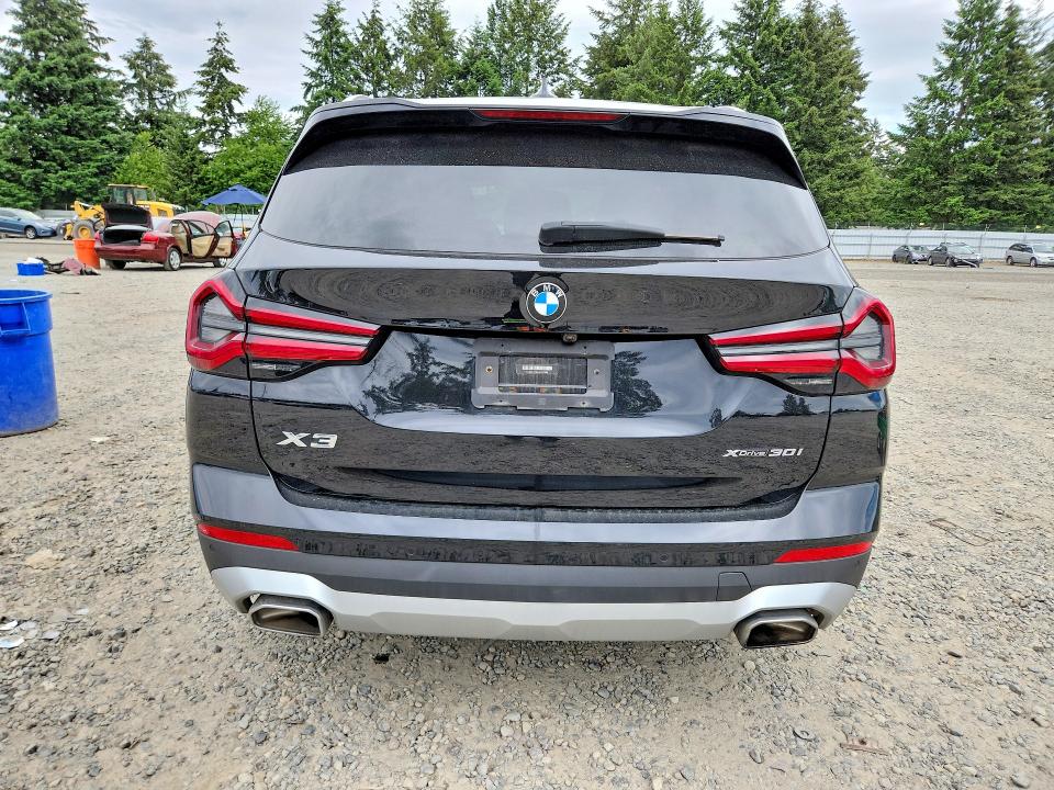 2022 BMW X3 VIN 5UX53DP06N9J50688 COPART salvage auction — FRONT END, Wa - Bill Of Sale, sold $15,700 on 2026-07-10 (photo 6)