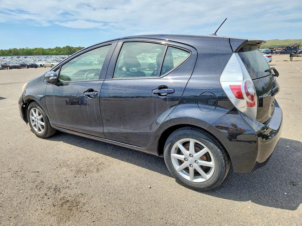 2014 Toyota Prius VIN JTDKDTB35E1068527 COPART salvage auction — FRONT END, Ny - Mv-907A Salvage Certificate, sold $1,200 on 2026-07-15 (photo 2)