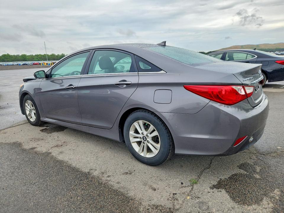 2014 Hyundai Sonata VIN 5NPEB4ACXEH905095 COPART salvage auction — FRONT END, Ny - Mv-907A Salvage Certificate, sold $1,050 on 2026-07-20 (photo 2)