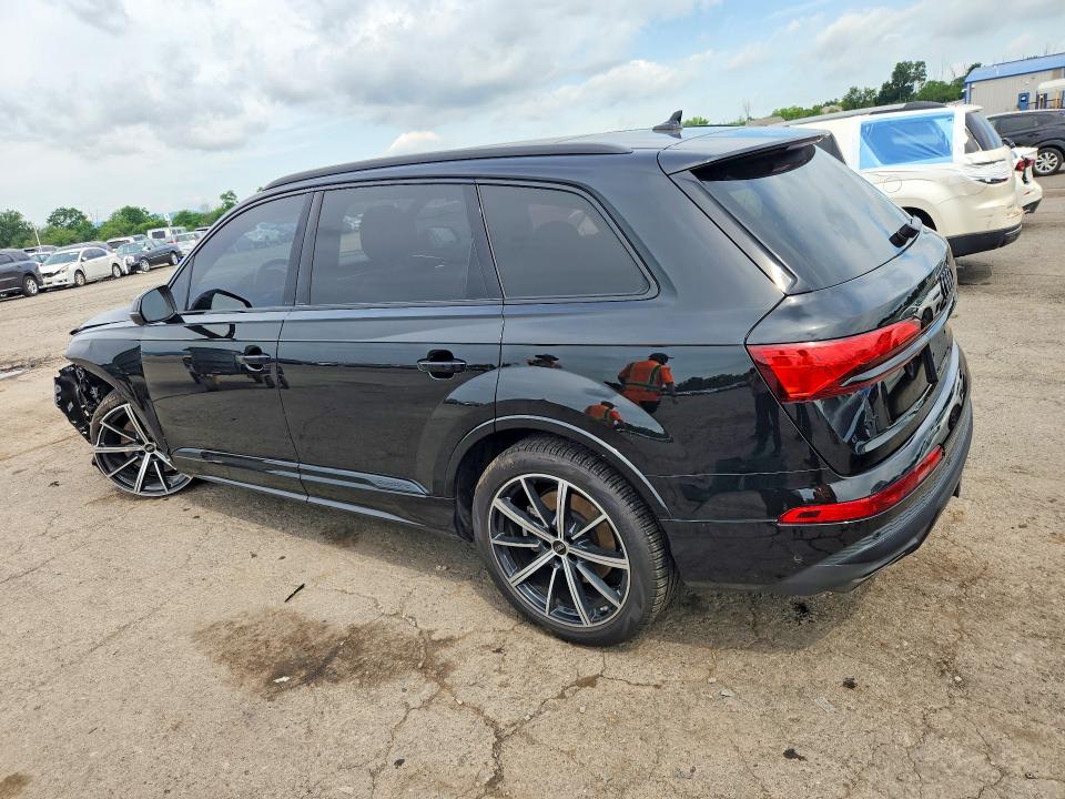 2025 Audi Q7 VIN WA1LCBF76SD003916 COPART salvage auction — FRONT END, Pa - Certificate Of Salvage, sold $27,500 on 2026-07-31 (photo 2)