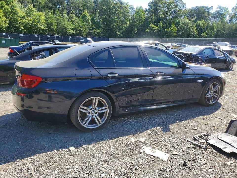 2016 BMW 5er VIN WBA5B3C59GG254264 COPART salvage auction — FRONT END, Va - Certificate Of Title, sold $225 on 2026-07-16 (photo 3)