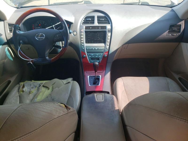 2009 Lexus ES VIN JTHBJ46G392290316 COPART salvage auction — FRONT END, Ct - Cert Of Title-Salvage, sold $875 on 2026-07-17 (photo 8)
