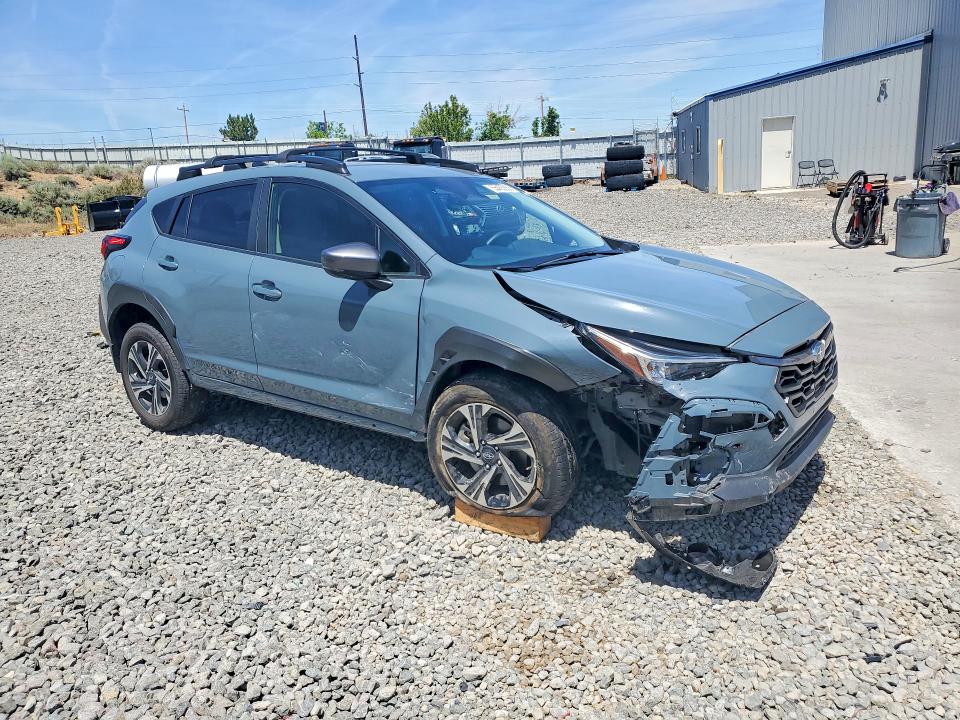 2024 Subaru Crosstrek VIN JF2GUADC8R8375910 COPART salvage auction — FRONT END, NV - SALVAGE TITLE, sold $9,000 on 2026-07-30 (photo 4)